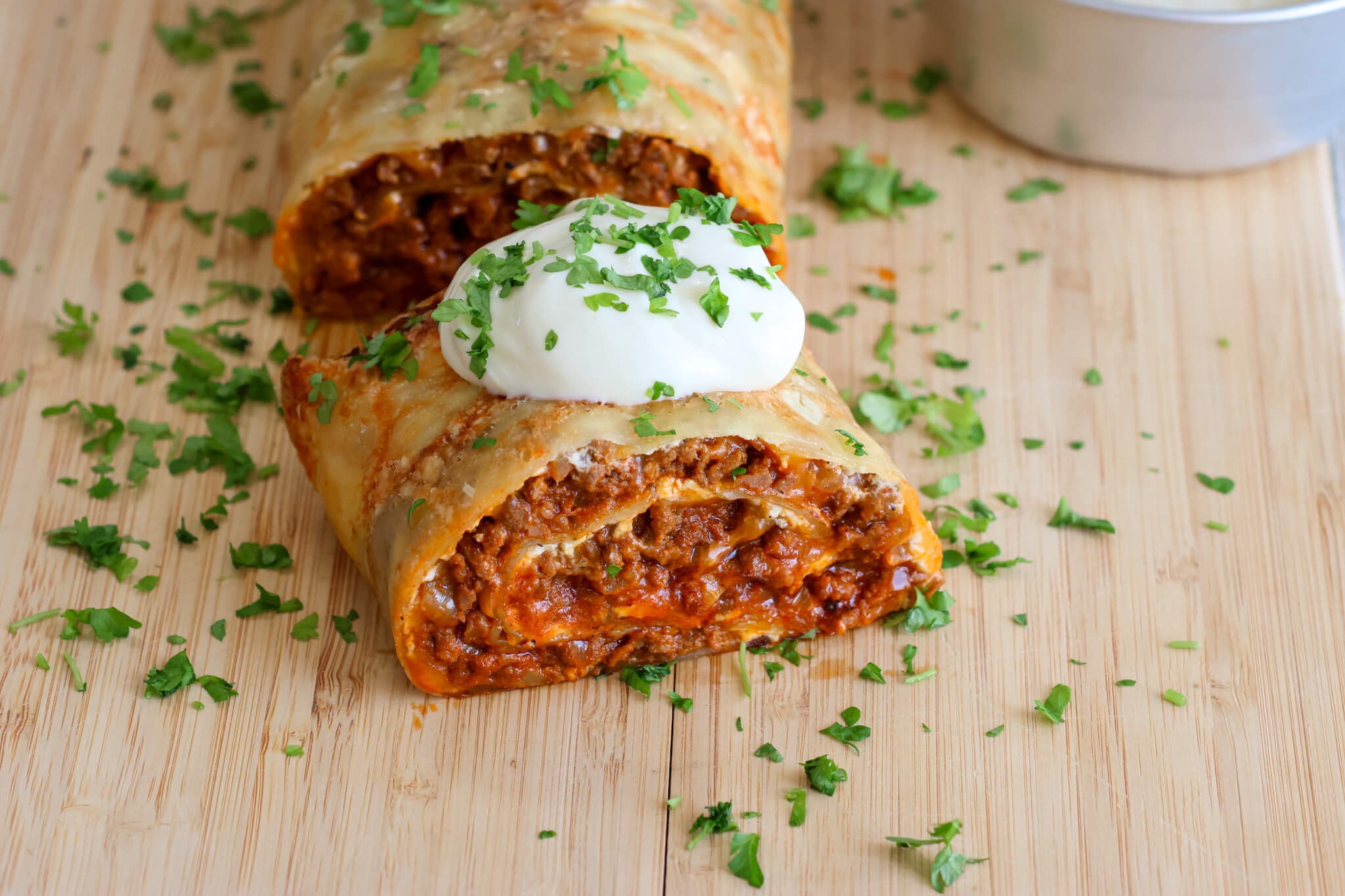 Taco kartoffelroulade