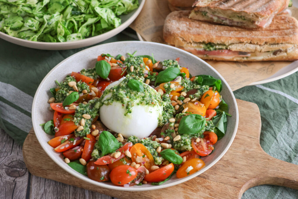 Burrata salat
