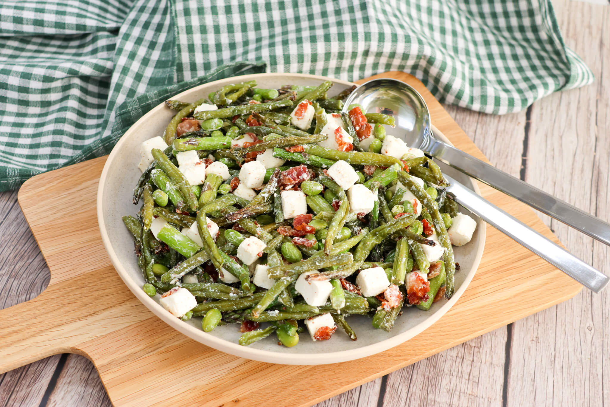 Bønnesalat med asparges