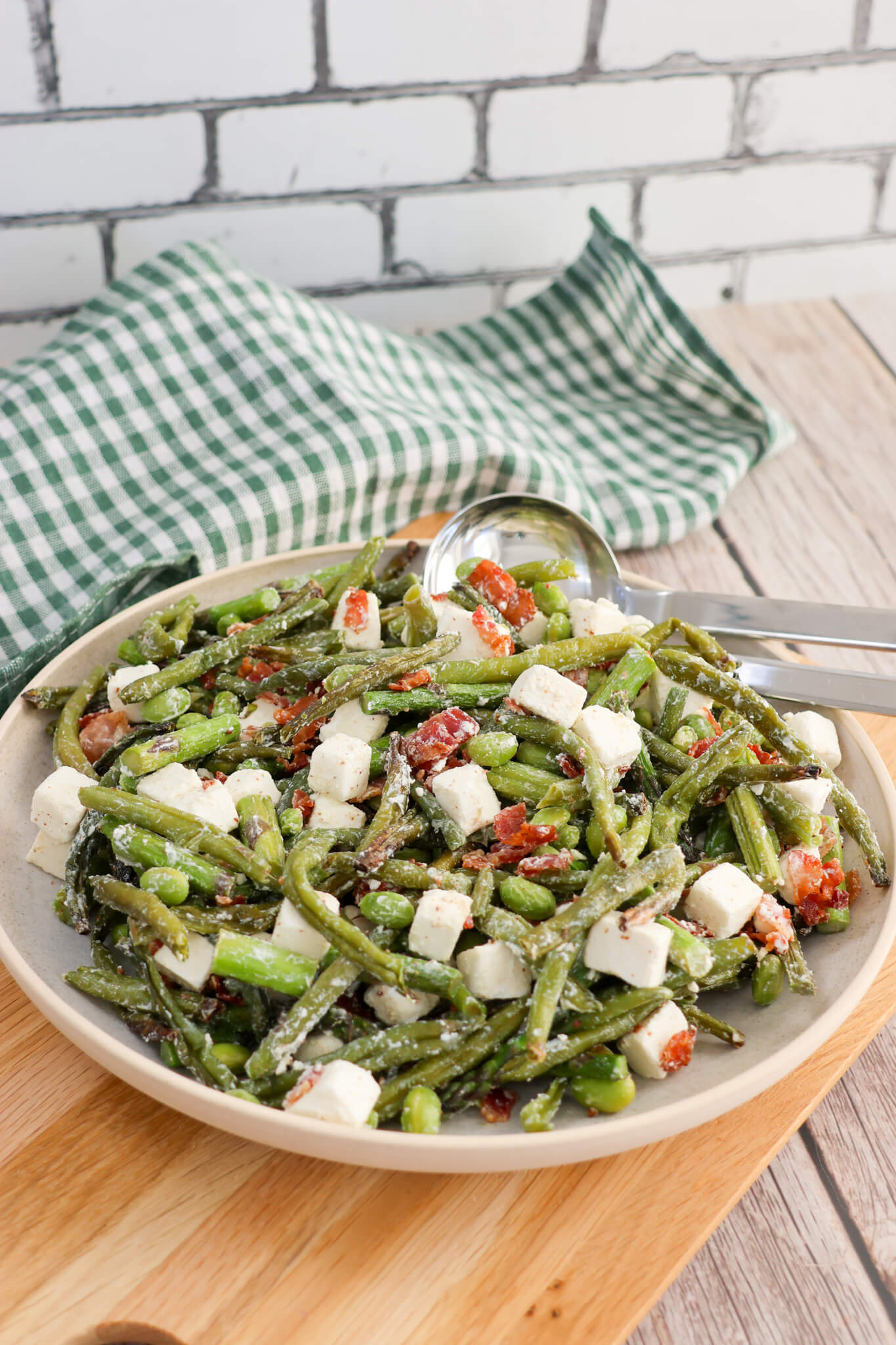 Bønnesalat med asparges