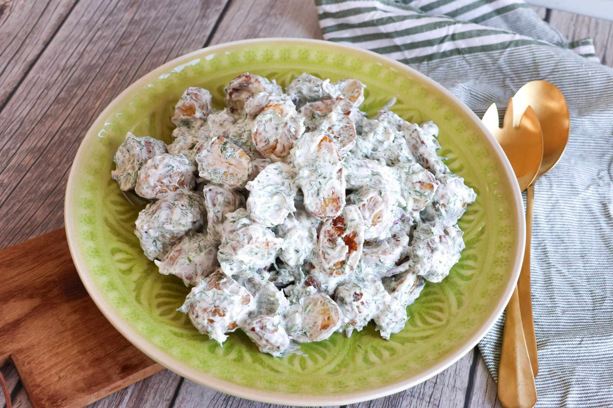 Kartoffelsalat med dild