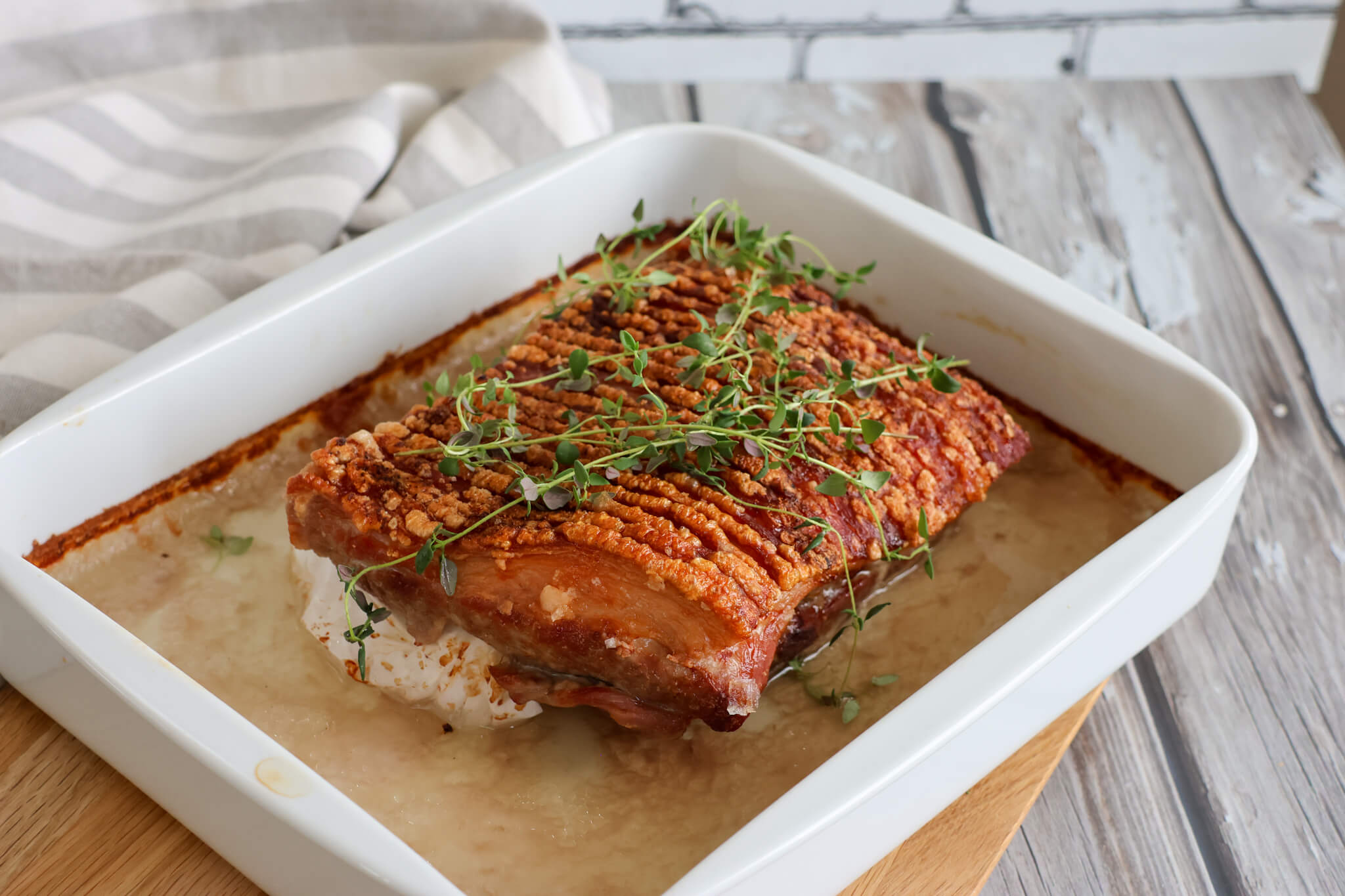 Langtidsstegt ribbensteg