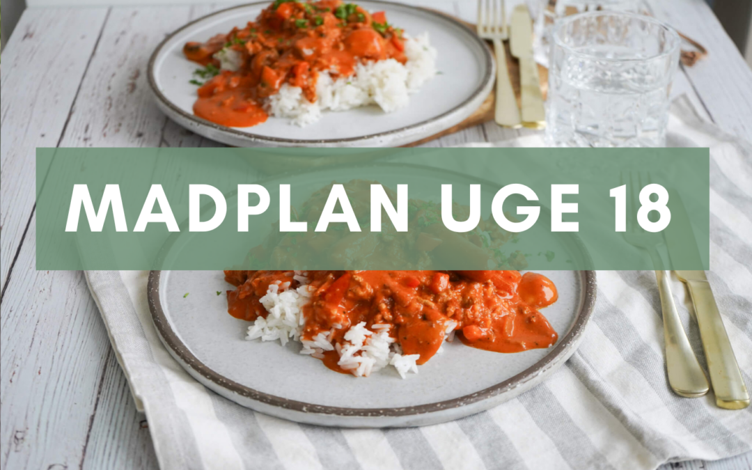 Madplan uge 18