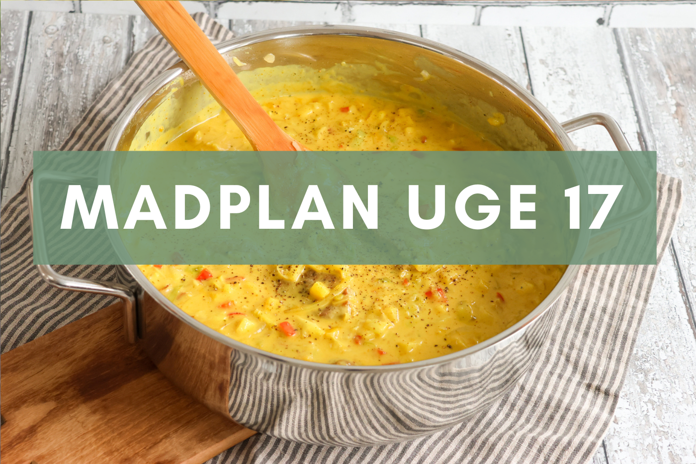 Madplan uge 17