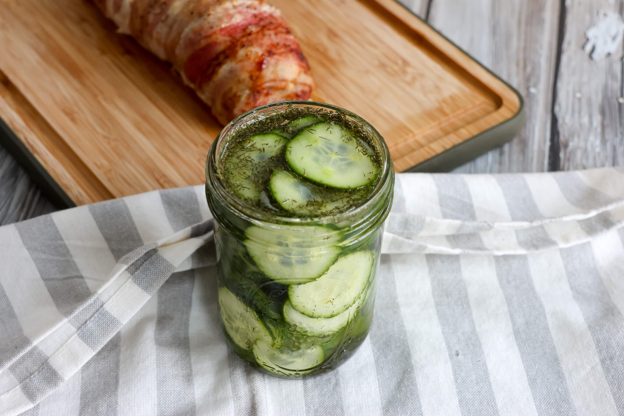 Syltede agurker med dild