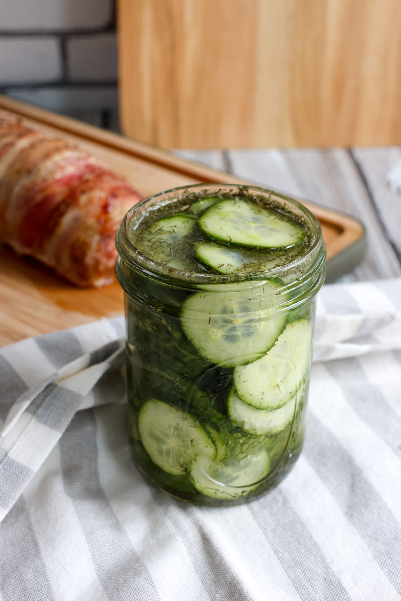 Syltede agurker med dild